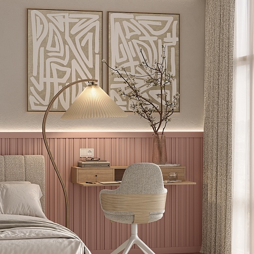 Плинтус PX050, 65х15, 2000мм, Экополимер/16