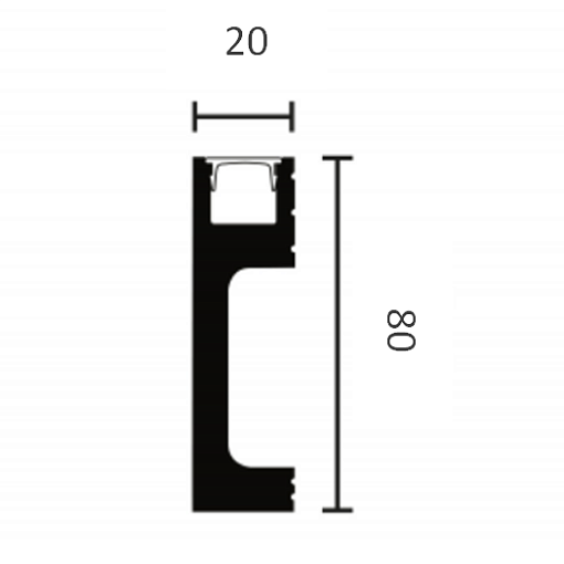 Плинтус NMC IL10 WALLSTYL