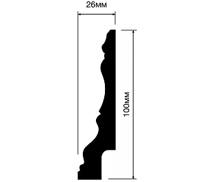 Плинтус HIWOOD BI100