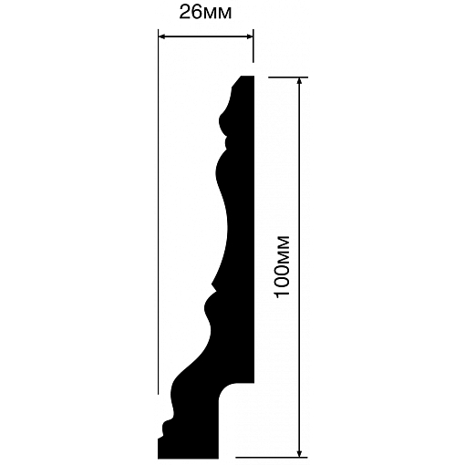 Плинтус HIWOOD BI100