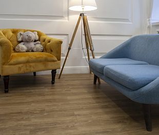 Кварцвинил SPC Ламинат DAMY FLOOR Family Дуб Имбирный