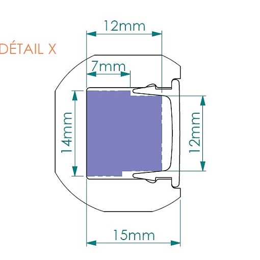 Плинтус NMC IL12 WALLSTYL