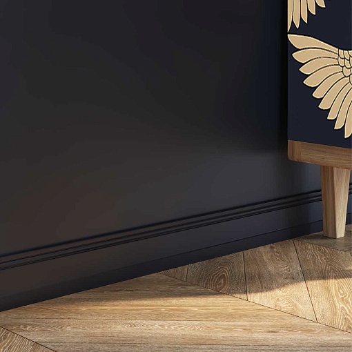 Плинтус PX016, 90х15, 2000мм, Экополимер/6