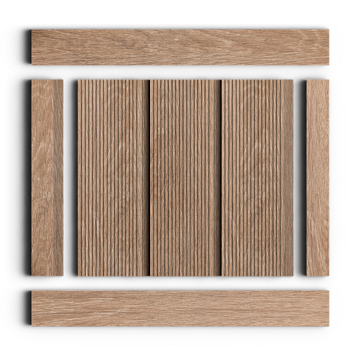 Декоративная панель HIWOOD LV127L BR416