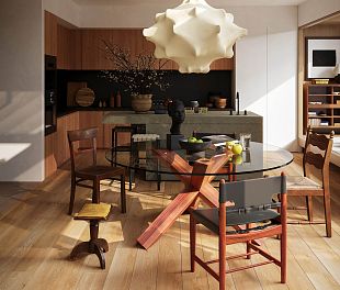 Кварцвинил SPC Ламинат DAMY FLOOR Family Дуб Медовый