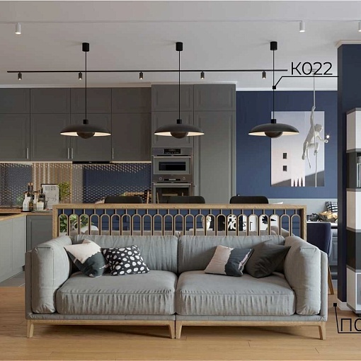 Плинтус PX024, 80х14, 2000мм, Экополимер/16