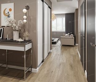 Кварцвинил SPC ламинат Дуб млечный ABA ECO 7-13 MC