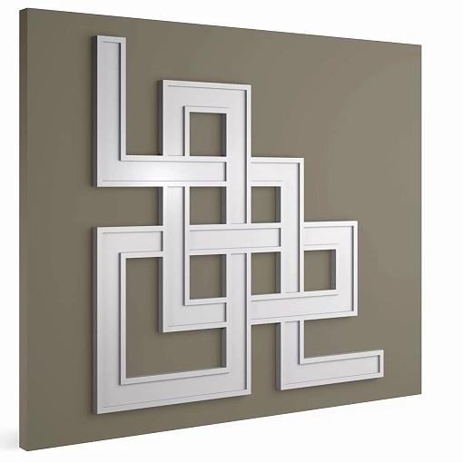 3D орнамент, арт.04, грунт