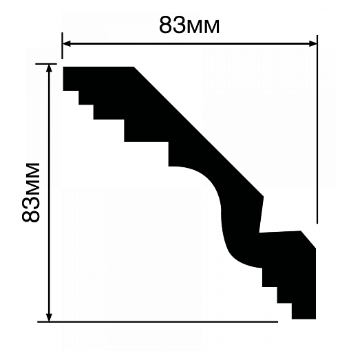 Карниз HIWOOD A116