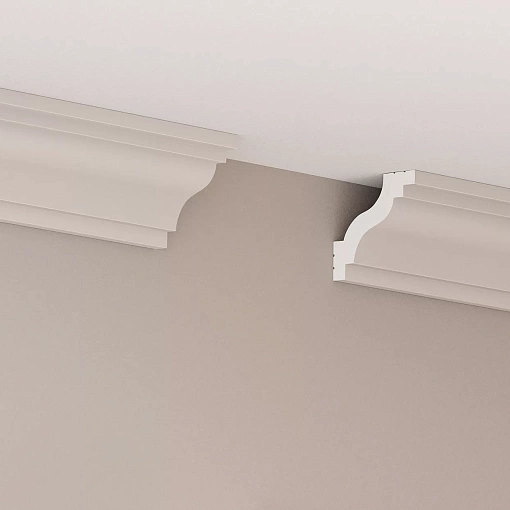 Карниз KX034, 40х41, 2000мм, Экополимер/15