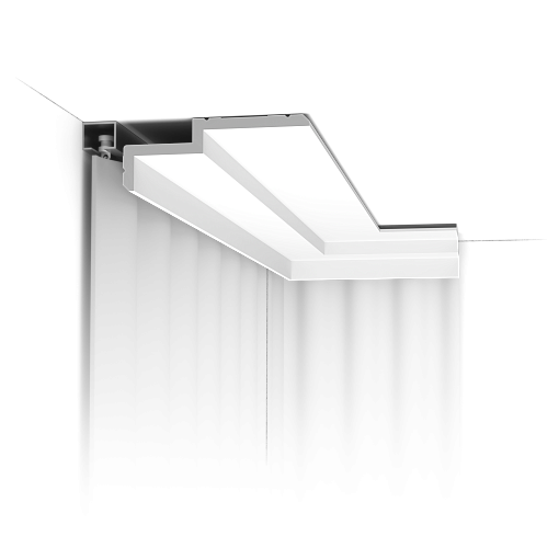 Скрытый карниз для штор C391 STEPS