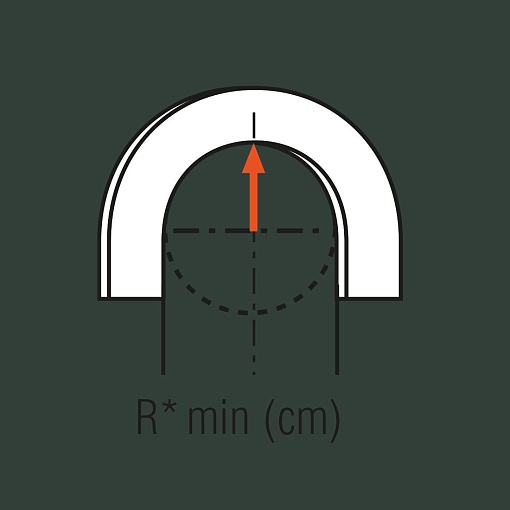 Гибкий профиль для верхней подсветки CX190F U-PROFILE