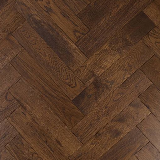 Паркет Елка Английская Lab Arte Angle Дуб Натур Бронза лак 500х110х14/3