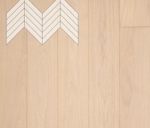 Паркет Елка Французская Lab Arte Chevron Дуб Рустик Лана лак 600/510х90х14/3/45° в магазине напольных покрытий «Стильный пол»