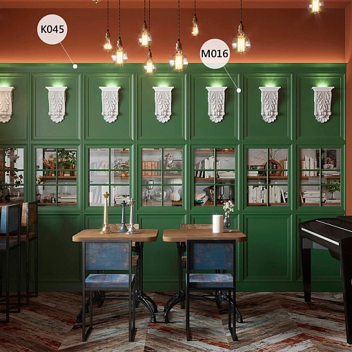 Плинтус PX022, 100х22, 2000мм, Экополимер/20