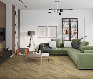 Кварцвинил SPC Ламинат DAMY FLOOR Chevron Сен-Жермен