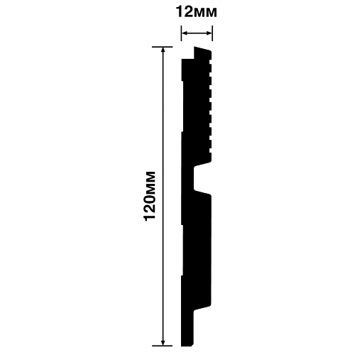 Декоративная панель HIWOOD LV123 BR395