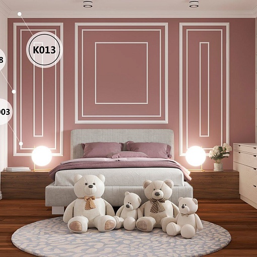 Карниз KX013, 95х75, 2000мм, Экополимер/18