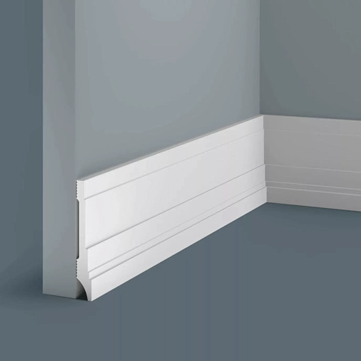 Плинтус PX042, 83х12, 2000мм, Экополимер/18