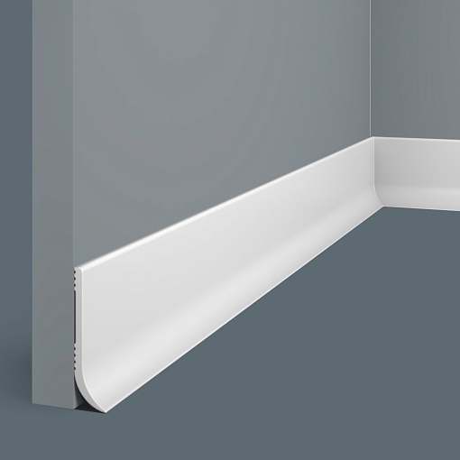 Плинтус PL002, 60х16, 2000мм, Экополимер/45