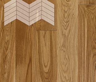 Паркет Елка Французская Lab Arte Chevron Дуб Селект лак без браша 400/348х90х14/3/60° в магазине напольных покрытий «Стильный пол»