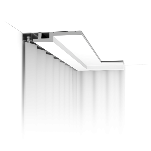 Скрытый карниз для штор C395 STEPS