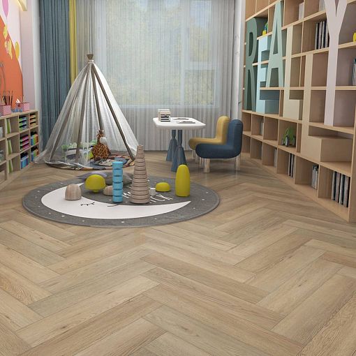 ПВХ Покрытие Calitex Diamonds Luciano Herringbone Click DM703 750x150x6 (1,575 м2)