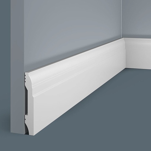 Плинтус PX021, 80х13, 2000мм, Экополимер/16