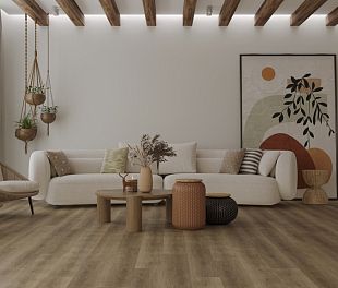 Кварцвинил LVT плитка Дуб Дриада ЕСО 5-44