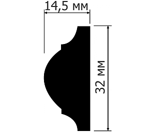 Молдинг HIWOOD D32