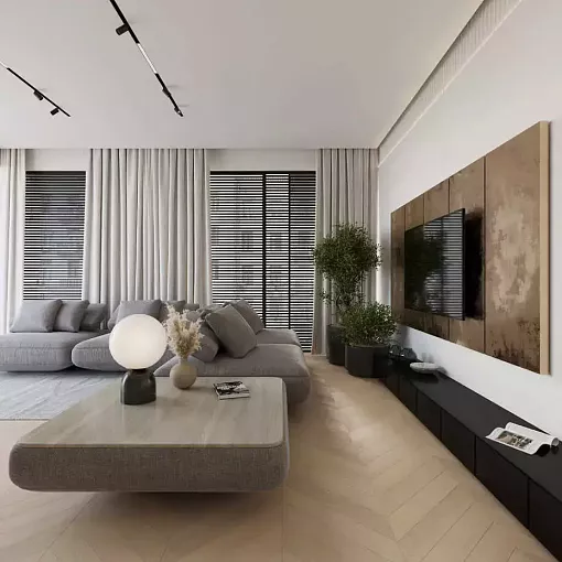 Инженерная доска AlixFloor, Английская ёлка, Дуб песочный светлый