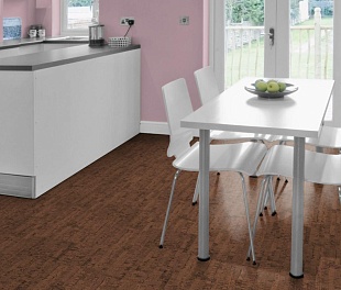 Замковый пробковый пол Corkstyle Ecocork Linea Chocco