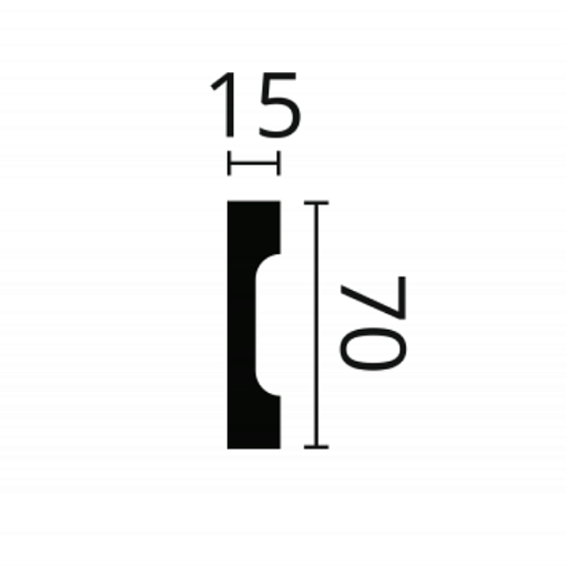 Молдинг NMC WD2 WALLSTYL Essenza