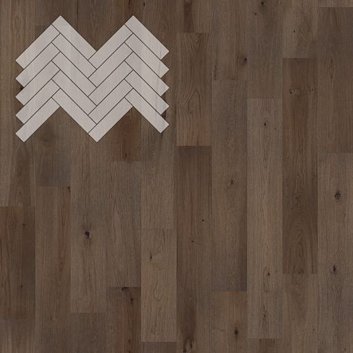 Паркет Елка Английская Lab Arte Angle Дуб Натур Кайт лак 500х125х14/3