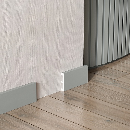 Плинтус PX048, 80х15, 2000мм, Экополимер/11