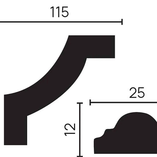 Декоративный уголок C1-DD35