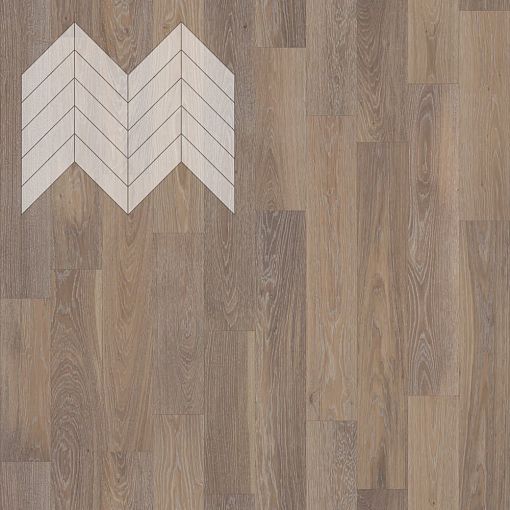 Паркет Елка Французская Lab Arte Chevron Дуб Натур Деликат лак 600/475х125х14/3/45°