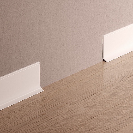 Плинтус PL003, 80х18, 2000мм, Экополимер/34