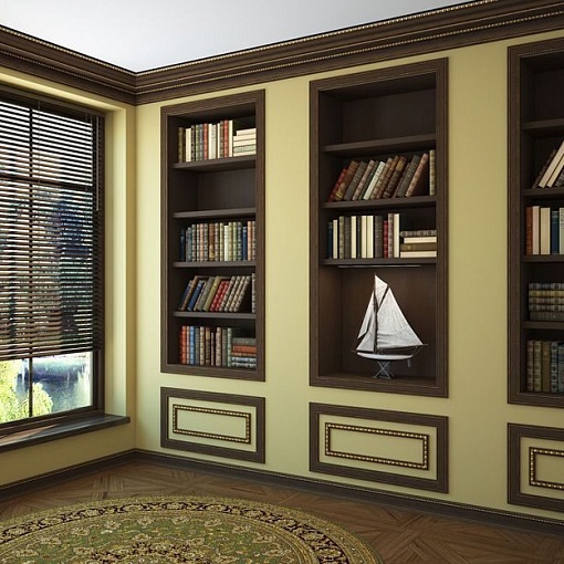 Плинтус 90, Венге, B90(1)/DB2