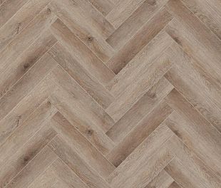 Кварцвинил Кварц-винил CronaFloor Herringbone Дуб Монпелье H004