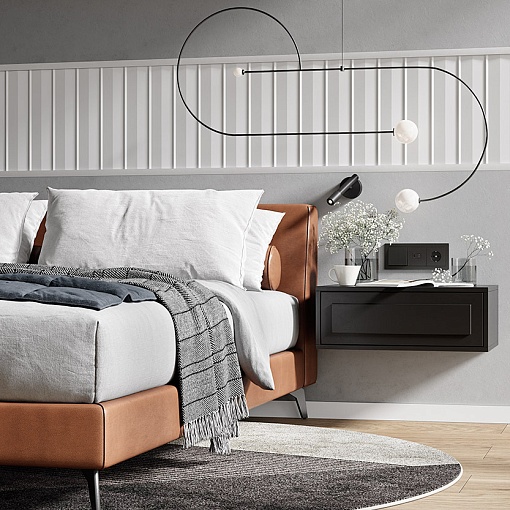 Плинтус PX045, 63х16, 2000мм, Экополимер/14