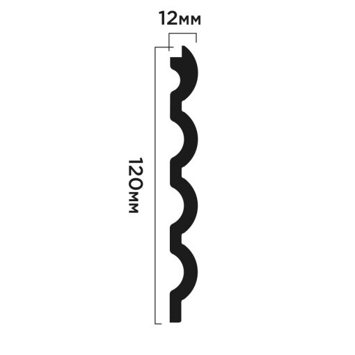 Декоративная панель HIWOOD LV140 BR492