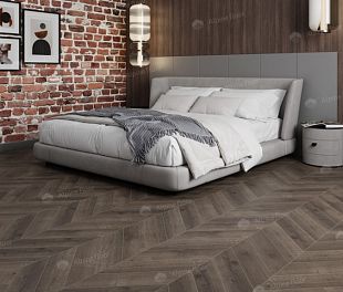 Кварцвинил LVT плитка Дуб Антарес Chevron ECO 20-9