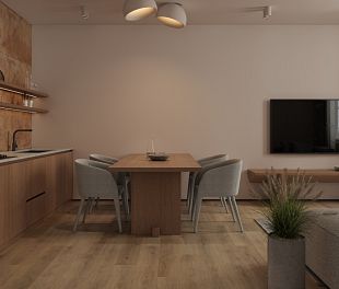 Кварцвинил Alpine floor LVT плитка ДУБ РЕЙСДАЛ ЕСО 3-41