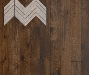Паркет Елка Французская Lab Arte Chevron Дуб Рустик Коньяк лак 600/510х90х14/3/45° в магазине напольных покрытий «Стильный пол»