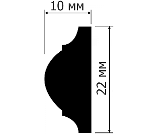 Молдинг HIWOOD D22