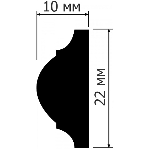 Молдинг HIWOOD D22
