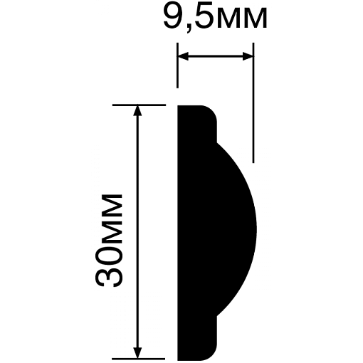 Молдинг HIWOOD D1030