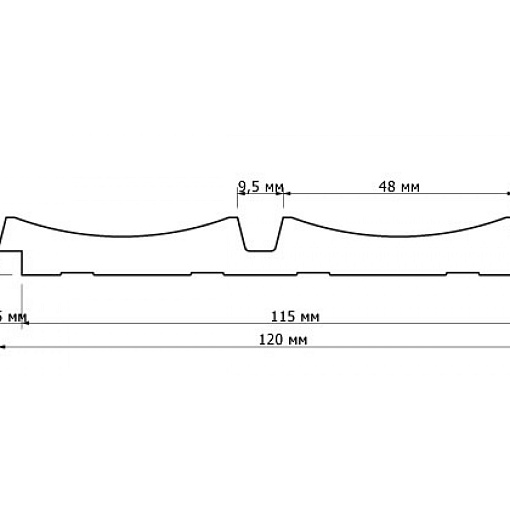 Декоративная панель HIWOOD LV125 MP5