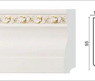 Плинтус 153-115G(FM)